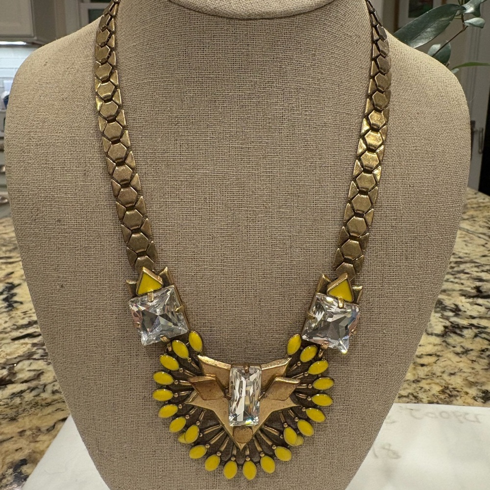 Stella & Dot Norah Sunshine Gold Necklace